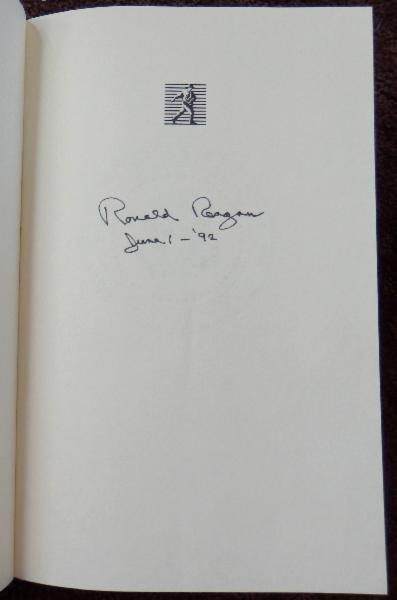 ReaganCollector.com - Ronald Reagan Signed, Autographed Photos, Books ...