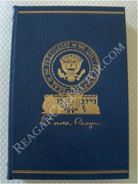 Ronald Reagan Signed Limited First Edition <i>Speaking My Mind</i>